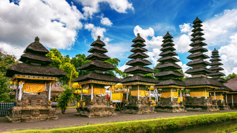 Pura Taman Ayun Temple in Bali, indonesia.