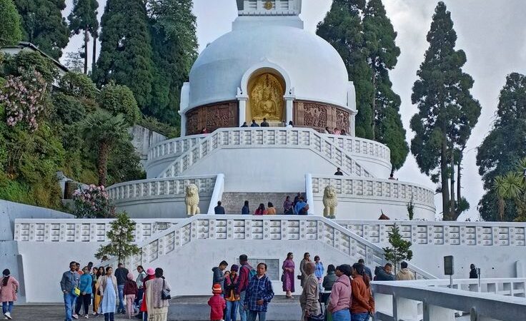 Peace Pagoda, Darjeeling ❤️